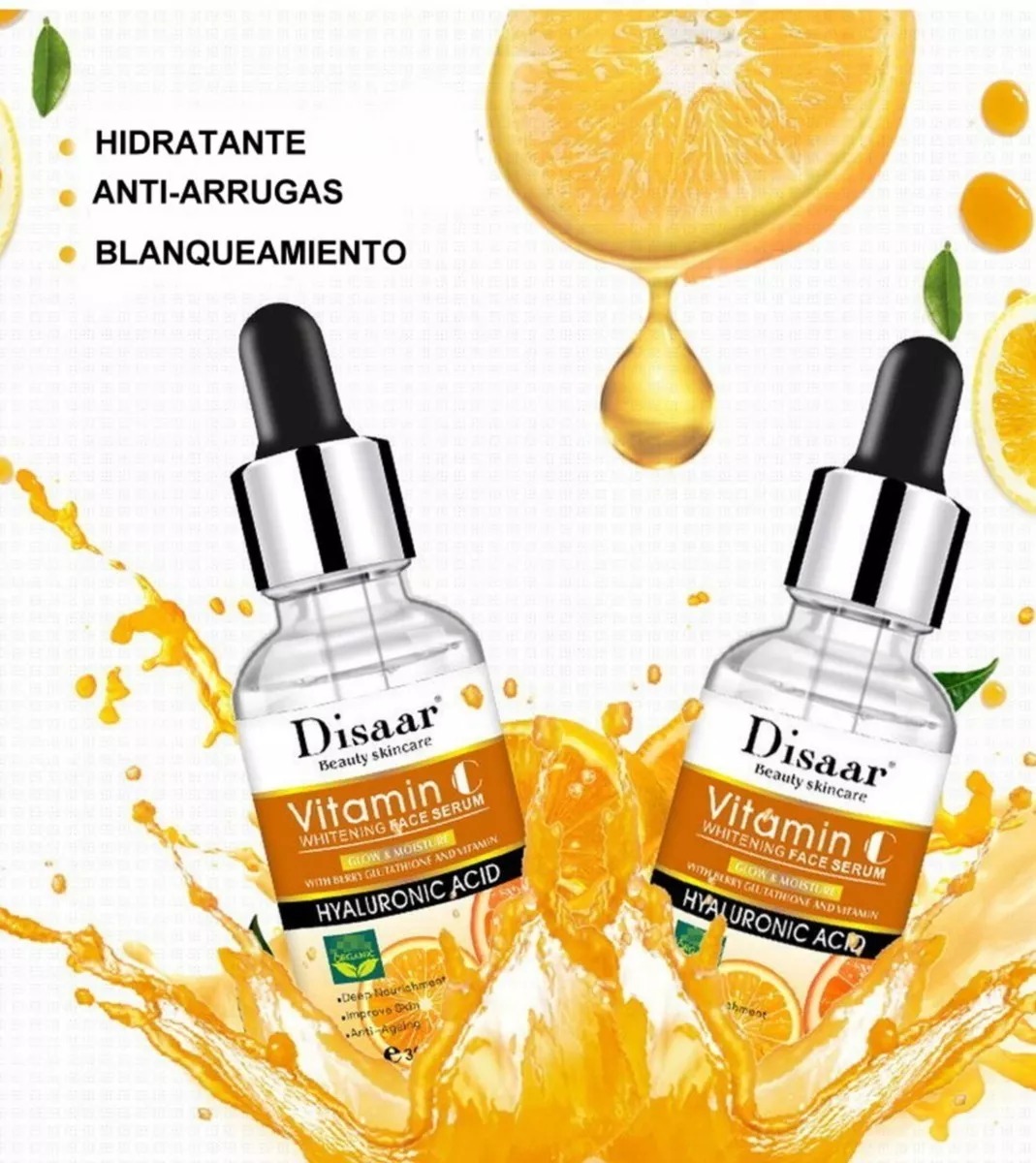 Miniatura 3 de Serum Facial Vitamina C 100% Orgánico